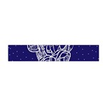 Gemini Zodiac Star Flano Scarf (Mini) Front