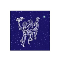 Gemini Zodiac Star Satin Bandana Scarf by Mariart