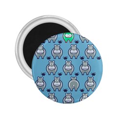 Funny Cow Pattern 2 25  Magnets by Nexatart