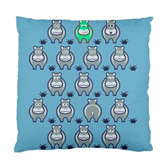 Funny Cow Pattern Standard Cushion Case (two Sides)