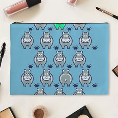 Funny Cow Pattern Cosmetic Bag (xl) by Nexatart