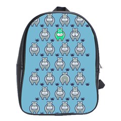 Funny Cow Pattern School Bags(large)  by Nexatart