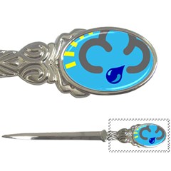 Light Rain Shower Cloud Sun Yellow Blue Sky Letter Openers by Mariart