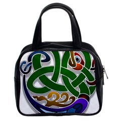 Celtic Ornament Classic Handbags (2 Sides) by Nexatart