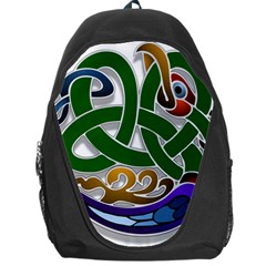 Celtic Ornament Backpack Bag by Nexatart