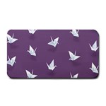 Goose Swan Animals Birl Origami Papper White Purple Medium Bar Mats 16 x8.5  Bar Mat