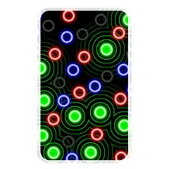 Neons Couleurs Circle Light Green Red Line Memory Card Reader by Mariart