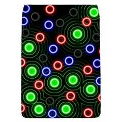 Neons Couleurs Circle Light Green Red Line Flap Covers (l)  by Mariart