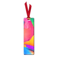 Paint Rainbow Color Blue Red Green Blue Purple Small Book Marks by Mariart