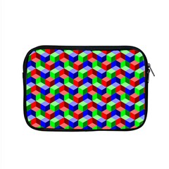 Seamless Rgb Isometric Cubes Pattern Apple Macbook Pro 15  Zipper Case by Nexatart