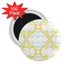 Crane White Yellow Bird Eye Animals Face Mask 2 25  Magnets (100 Pack)  by Mariart