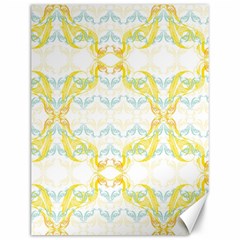 Crane White Yellow Bird Eye Animals Face Mask Canvas 12  X 16   by Mariart