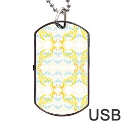 Crane White Yellow Bird Eye Animals Face Mask Dog Tag Usb Flash (one Side) by Mariart