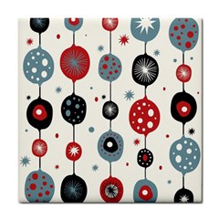 Retro Ornament Pattern Tile Coasters