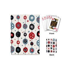 Retro Ornament Pattern Playing Cards (Mini) 