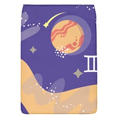 Planet Galaxy Space Star Polka Meteor Moon Blue Sky Circle Flap Covers (s)  by Mariart