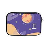 Planet Galaxy Space Star Polka Meteor Moon Blue Sky Circle Apple MacBook Pro 13  Zipper Case Front