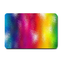 Color Glass Rainbow Green Yellow Gold Pink Purple Red Blue Small Doormat 