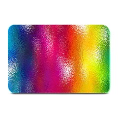 Color Glass Rainbow Green Yellow Gold Pink Purple Red Blue Plate Mats by Mariart