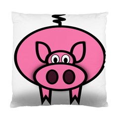 Pork Pig Pink Animals Standard Cushion Case (two Sides) by Mariart