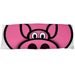 Pork Pig Pink Animals Body Pillow Case Dakimakura (two Sides) by Mariart