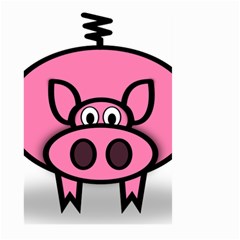 Pork Pig Pink Animals Large Garden Flag (two Sides) by Mariart