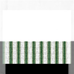 Plaid Line Green Line Vertical Rectangular Jigsaw Puzzl by Mariart