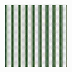 Plaid Line Green Line Vertical Medium Glasses Cloth by Mariart