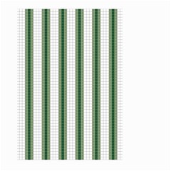 Plaid Line Green Line Vertical Large Garden Flag (two Sides) by Mariart