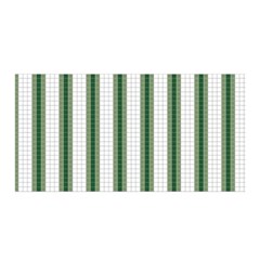 Plaid Line Green Line Vertical Satin Wrap by Mariart