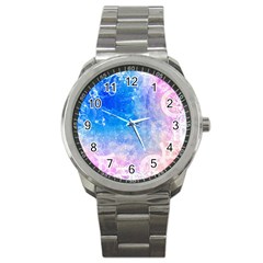 Horoscope Compatibility Love Romance Star Signs Zodiac Sport Metal Watch by Mariart