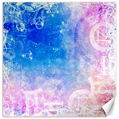 Horoscope Compatibility Love Romance Star Signs Zodiac Canvas 12  X 12   by Mariart