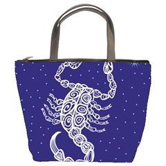 Scorpio Zodiac Star Bucket Bags by Mariart