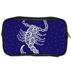 Scorpio Zodiac Star Toiletries Bags 2-side by Mariart