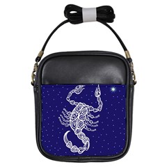 Scorpio Zodiac Star Girls Sling Bags by Mariart