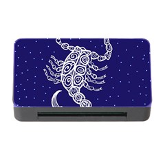 Scorpio Zodiac Star Memory Card Reader With Cf by Mariart