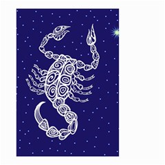 Scorpio Zodiac Star Small Garden Flag (two Sides) by Mariart