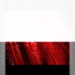 Red Space Line Light Black Polka Rectangular Jigsaw Puzzl Front