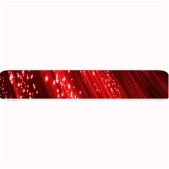 Red Space Line Light Black Polka Small Bar Mats