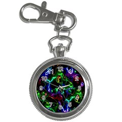 Saga Colors Rainbow Stone Blue Green Red Purple Space Key Chain Watches by Mariart