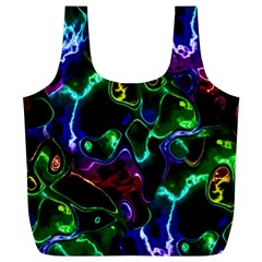 Saga Colors Rainbow Stone Blue Green Red Purple Space Full Print Recycle Bags (l)  by Mariart