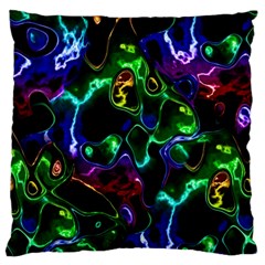 Saga Colors Rainbow Stone Blue Green Red Purple Space Standard Flano Cushion Case (one Side) by Mariart