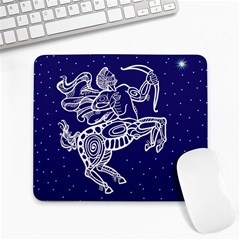 Sagitarius Zodiac Star Large Mousepads by Mariart