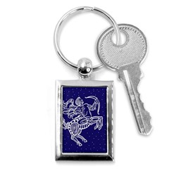 Sagitarius Zodiac Star Key Chains (rectangle)  by Mariart