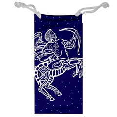 Sagitarius Zodiac Star Jewelry Bag by Mariart