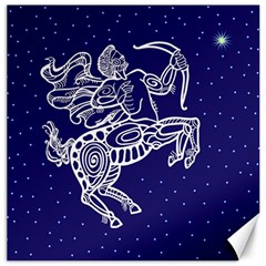 Sagitarius Zodiac Star Canvas 20  X 20   by Mariart