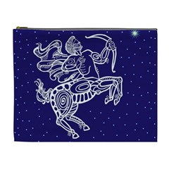 Sagitarius Zodiac Star Cosmetic Bag (xl)