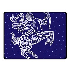 Sagitarius Zodiac Star Fleece Blanket (small)