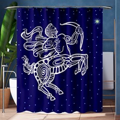 Sagitarius Zodiac Star Shower Curtain 60  X 72  (medium)  by Mariart