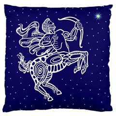 Sagitarius Zodiac Star Large Cushion Case (one Side) by Mariart